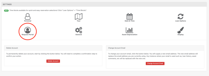 Reftab User Request Portal