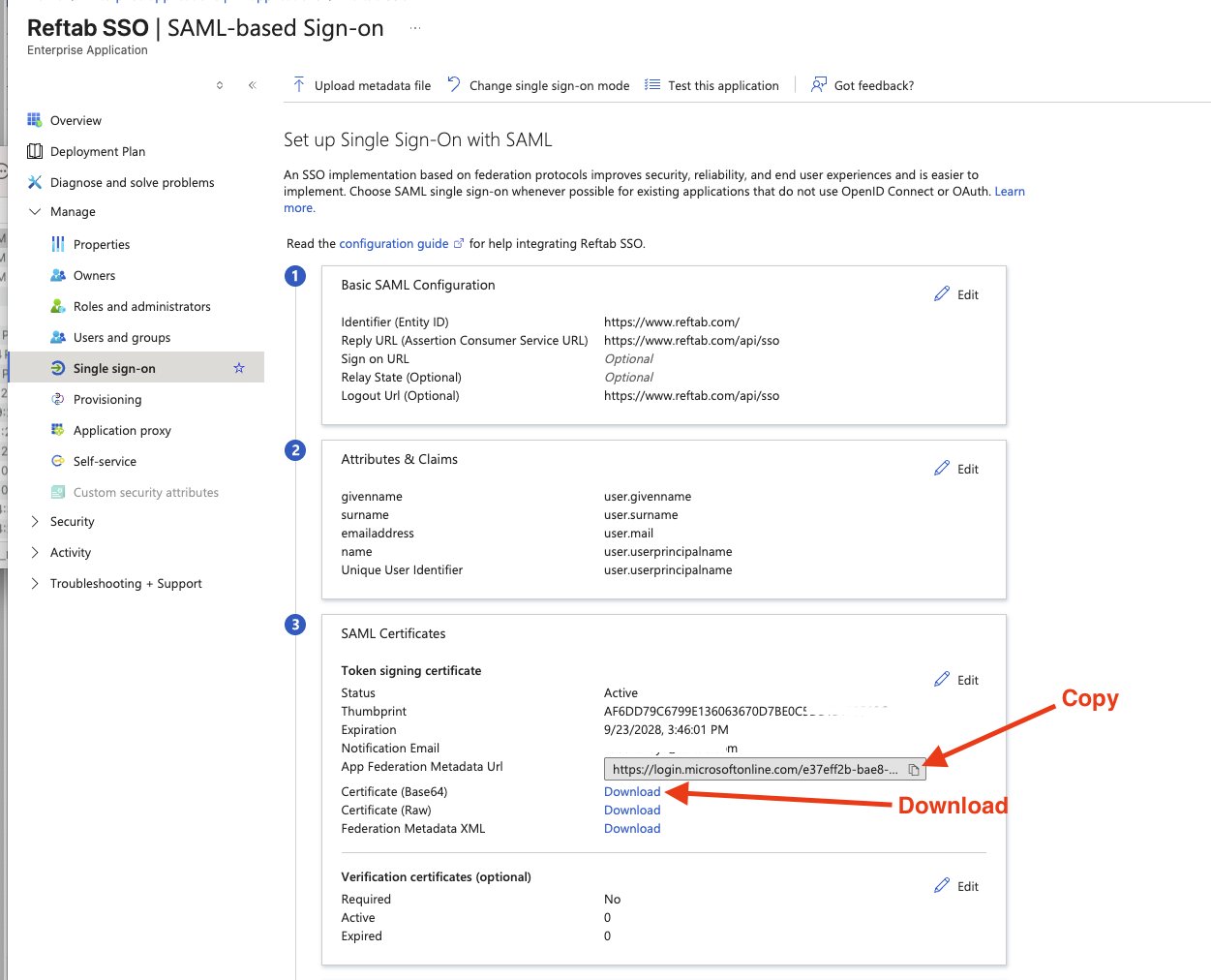Azure_SAML_Certificates
