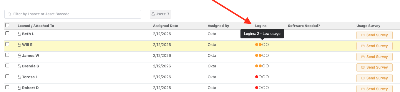 Reftab - License Usage Tracking