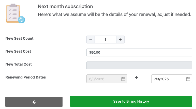Reftab - right size software licenses renewal