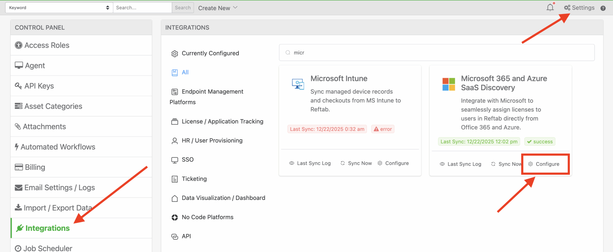 Azure and MS365 Configure