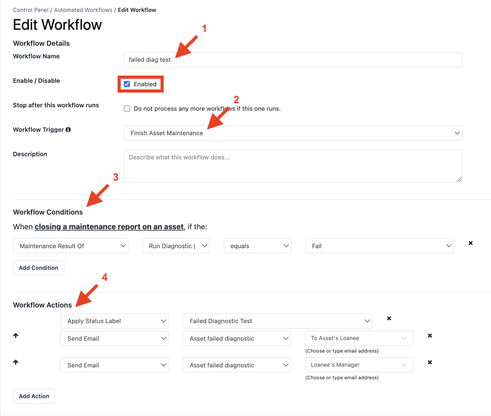 Configure your workflow