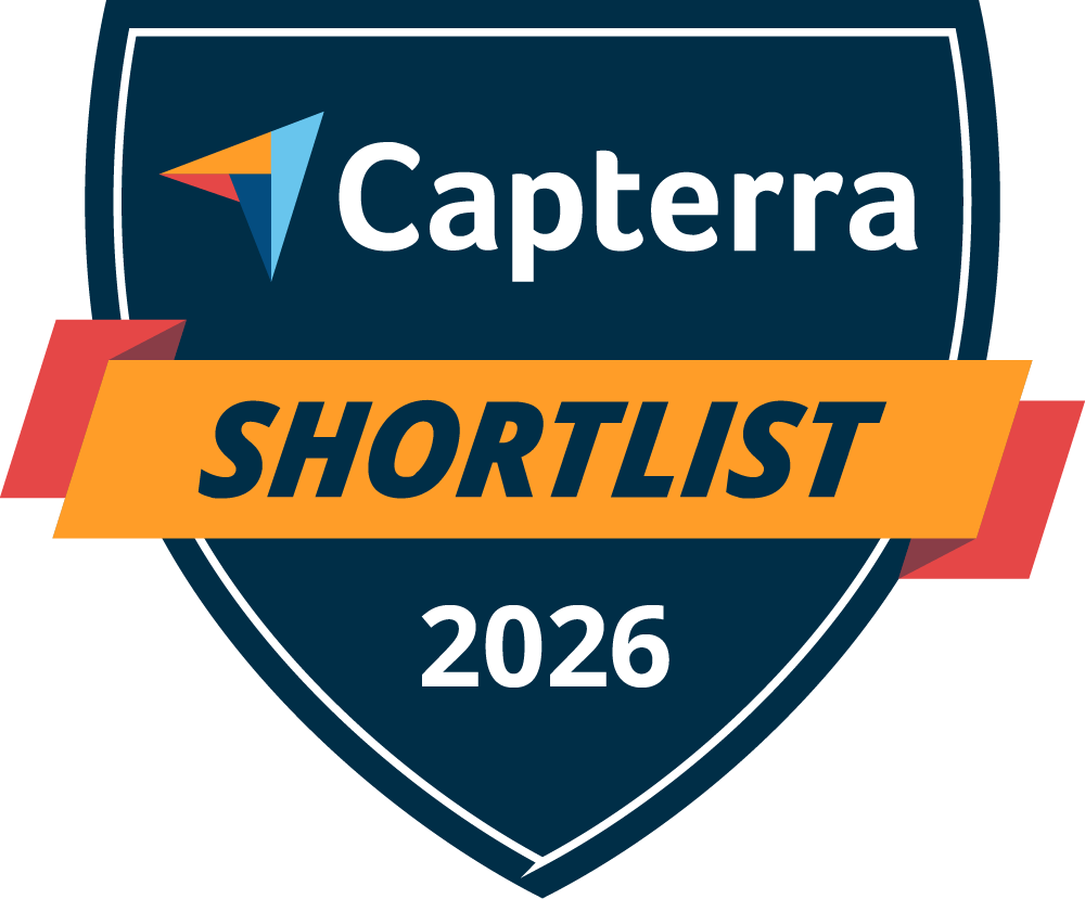 Capterra shortlist 2026 badges