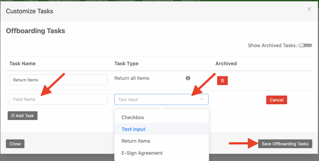 Add more offboarding tasks