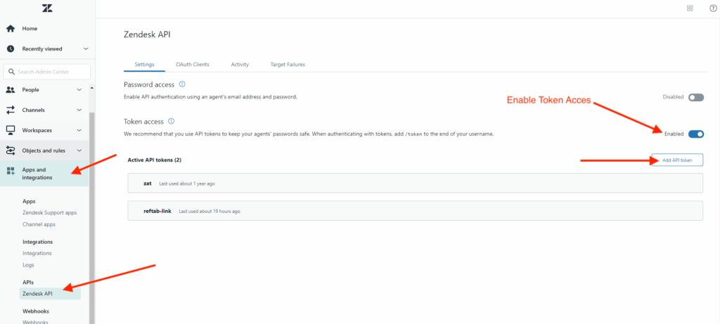 Apps and integrations