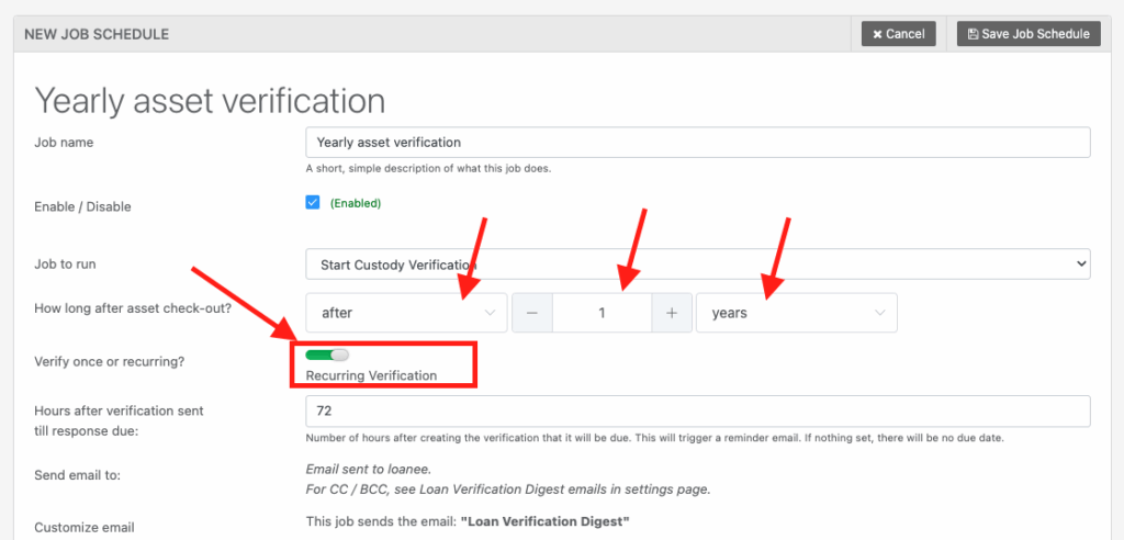 Automatically verify assets