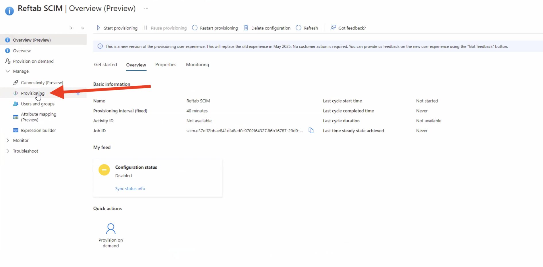 Azure active directory user mappings