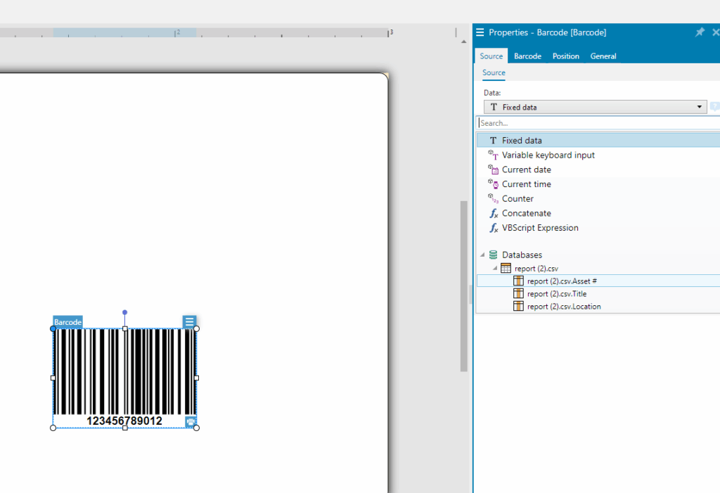 Change the Source, Data to Databases