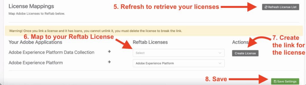 Click save settings once more