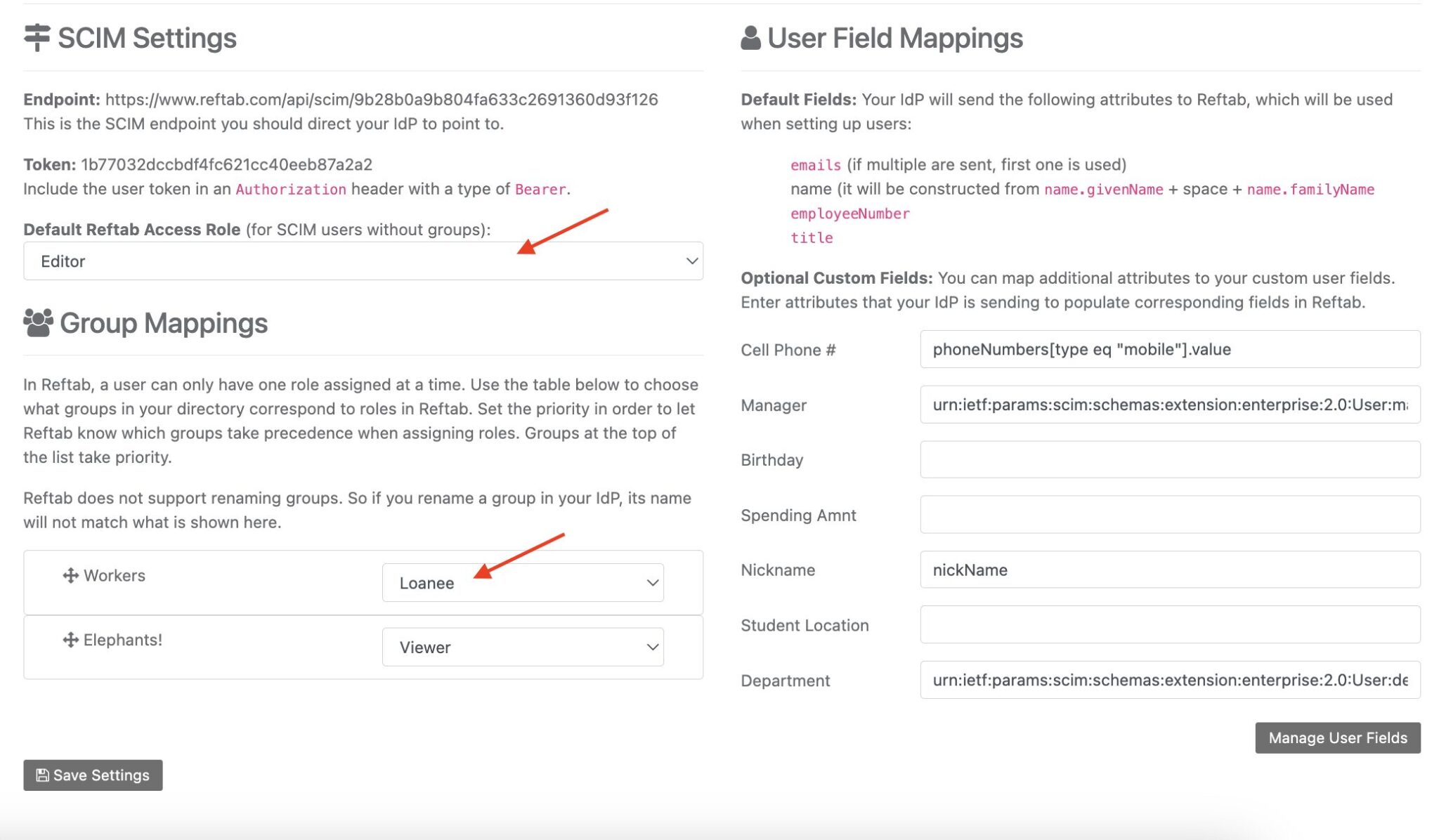 Configure role assignments