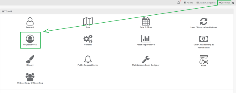 Custom branding request portal
