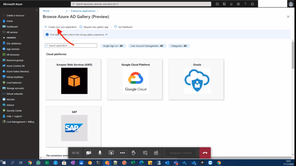 Enterprise applications
