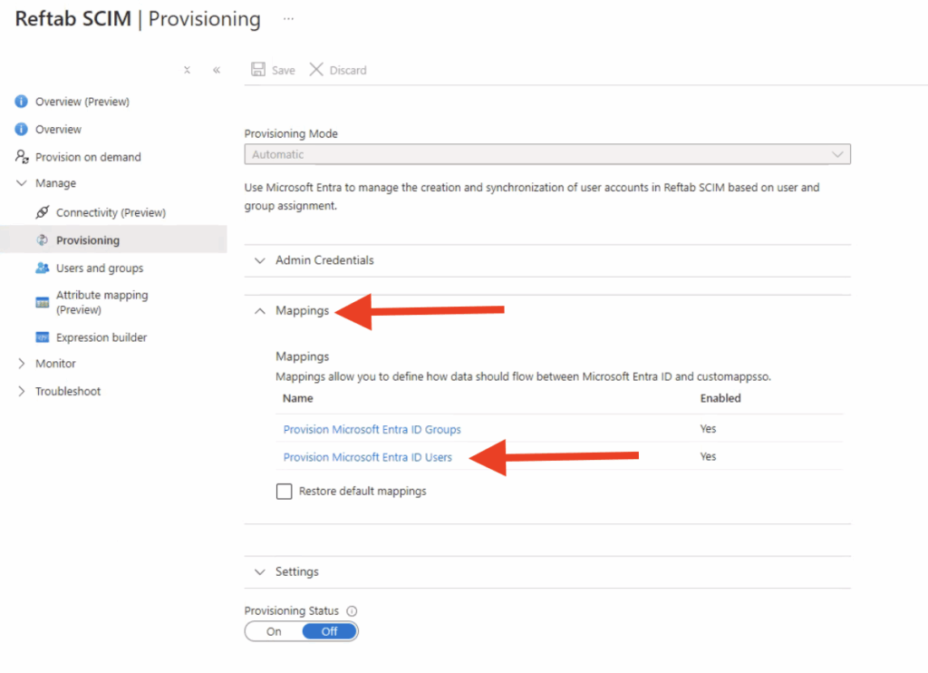 How To Set Up SCIM With Microsoft Entra ID In Reftab