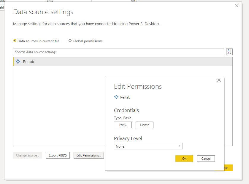 Generate the keys in settings of Reftab