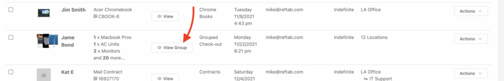 Grouped loan view edited