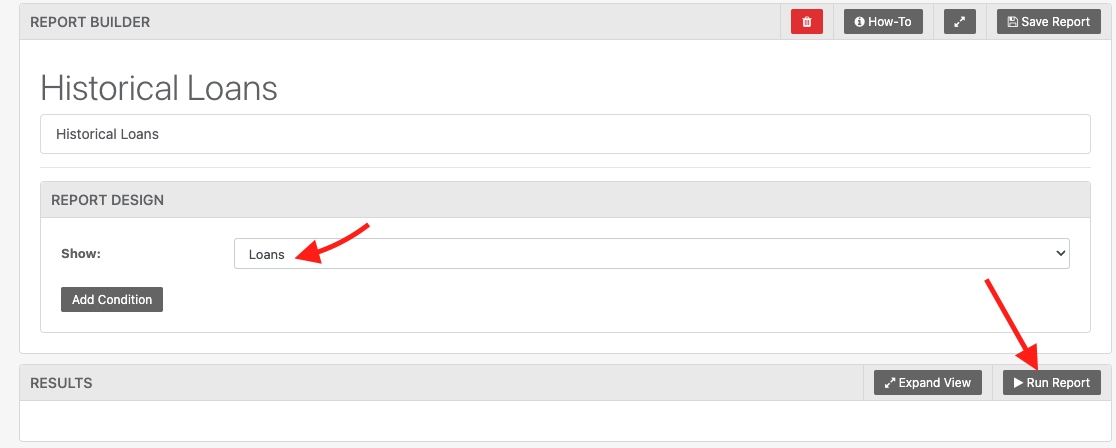 Historical loans