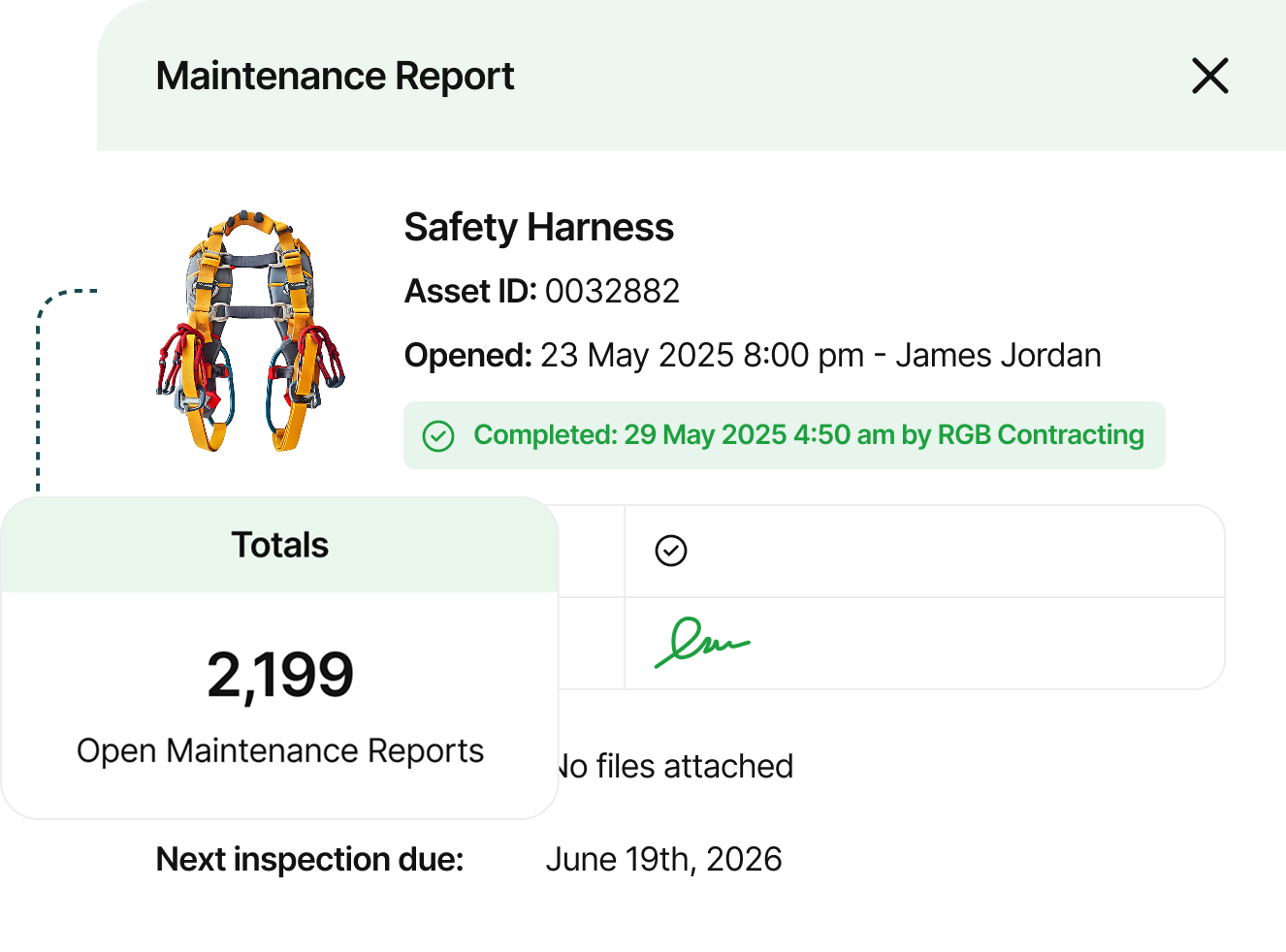 Maintenance management hero