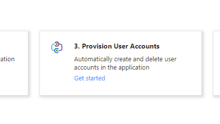 Provision user accounts