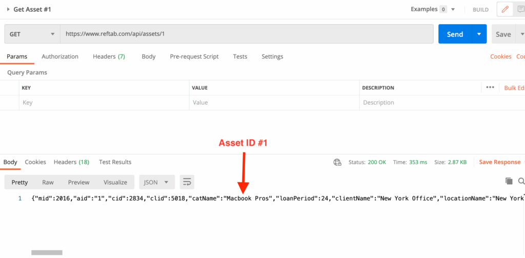 Send response section