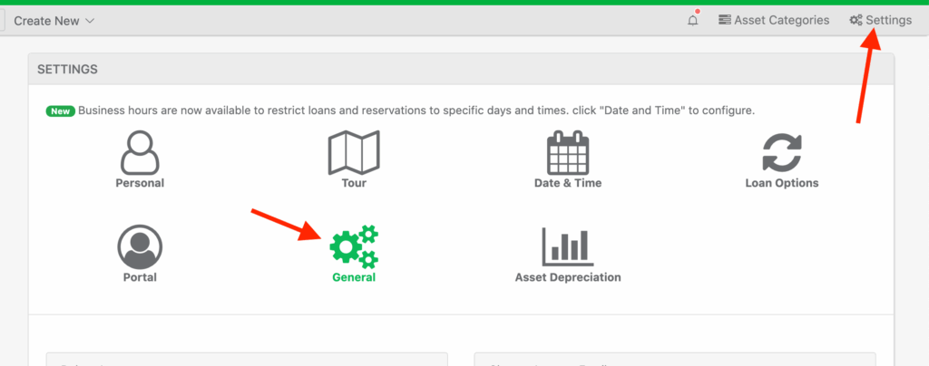 Set currrency setting general