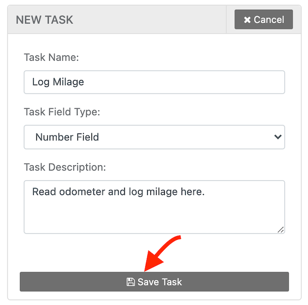 Task field type