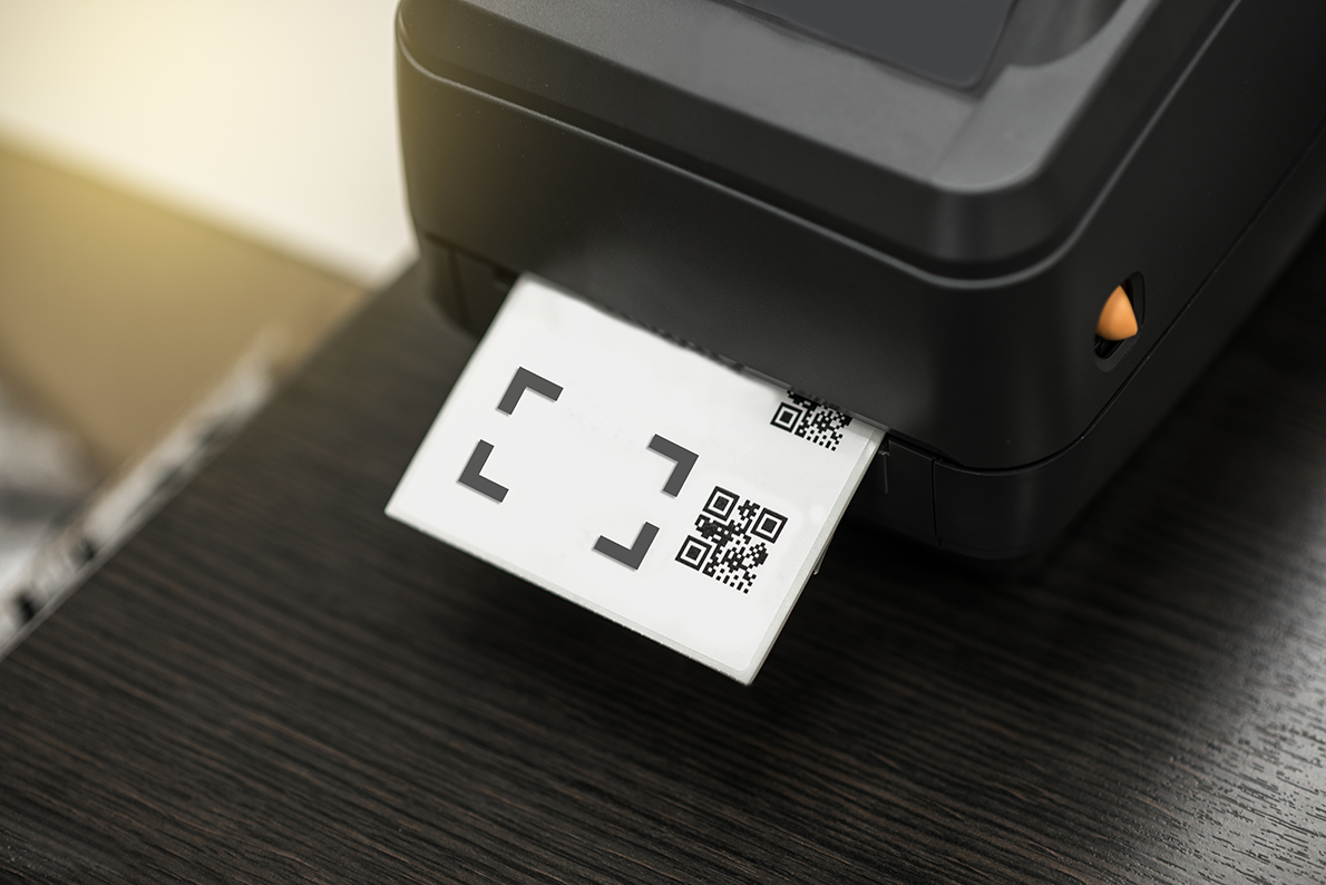 Printing asset labels