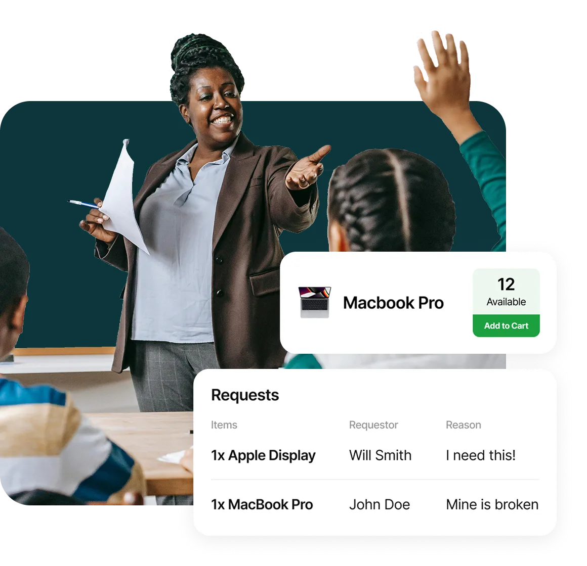 Build an equipment request portal