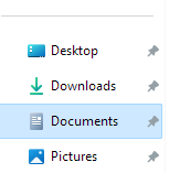 Open Windows file explorer