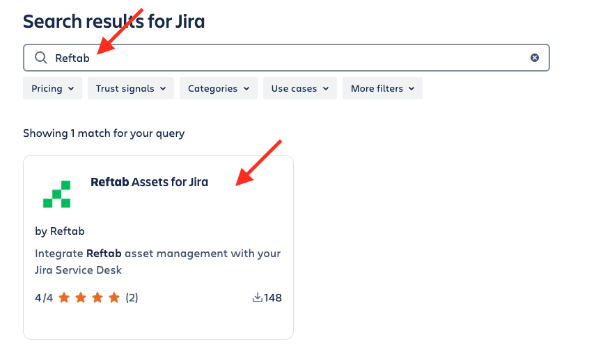 Search result for Jira