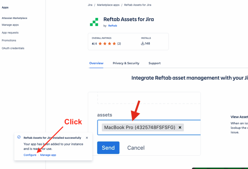 Select configure option