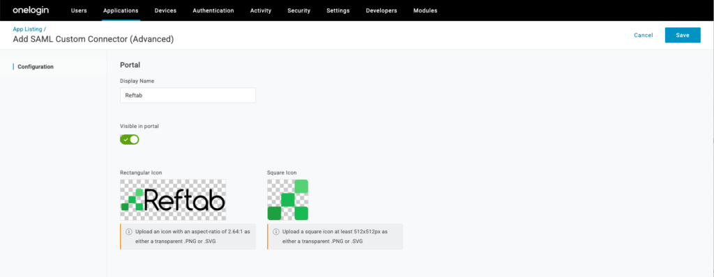 Configure SAML SSO with OneLogin and Reftab