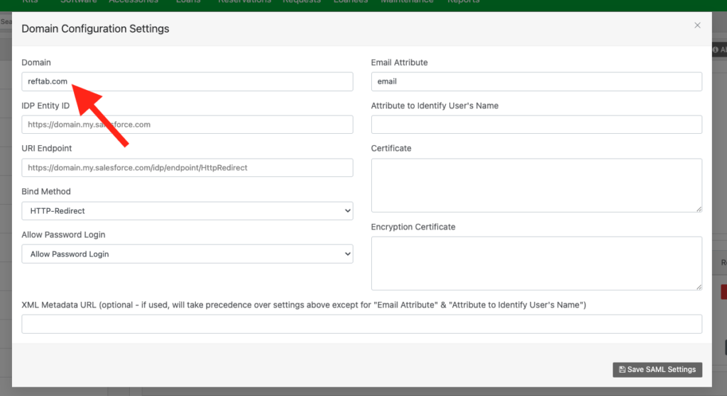 Configure SAML SSO with OneLogin and Reftab