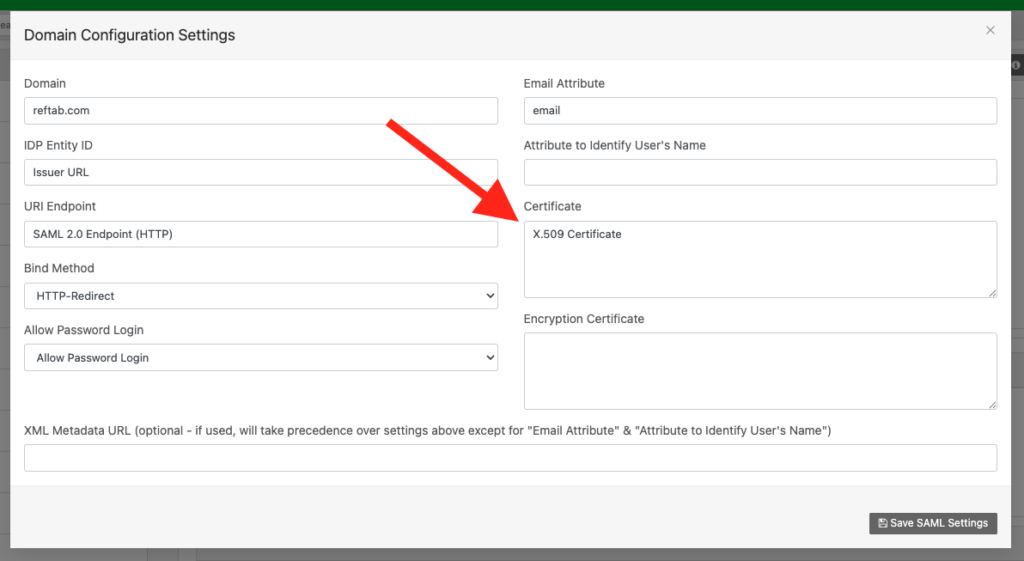 Configure SAML SSO with OneLogin and Reftab