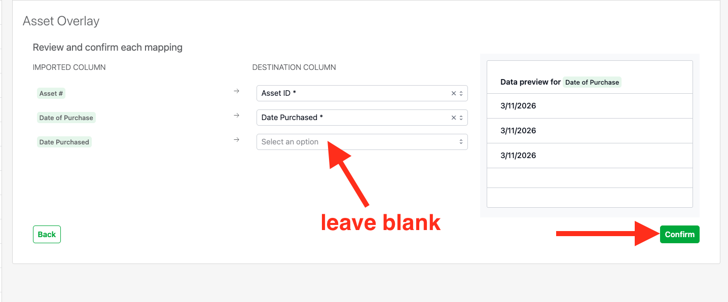 overlay with your csv