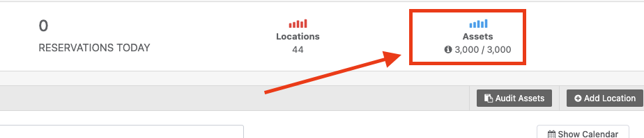 Total Billable Assets Screenshot
