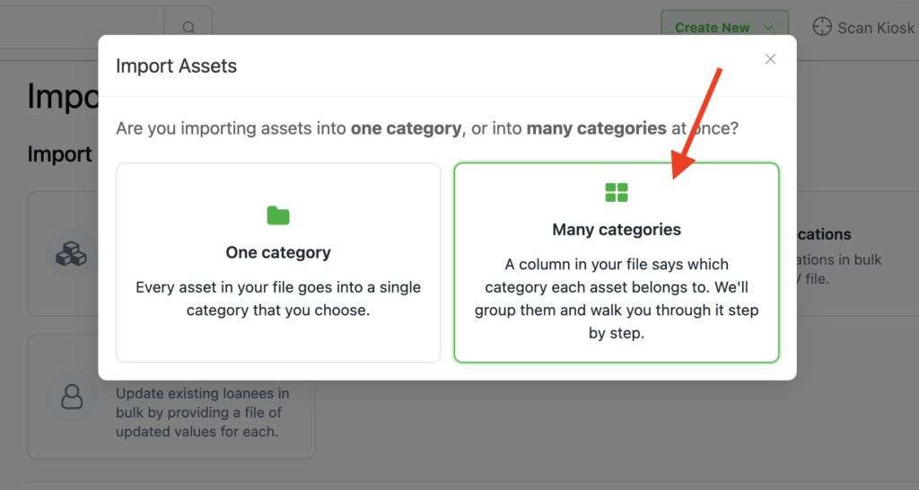 Import Assets into Many Categories